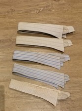 Vintage Trubenised Semi Stiff Detachable Shirt Collars- Size 15.5