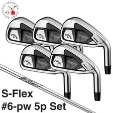 Callaway ROGUE ST MAX Iron Wedge #6-pw 5p Set S-Flex True Temper XP 95 Shaft New