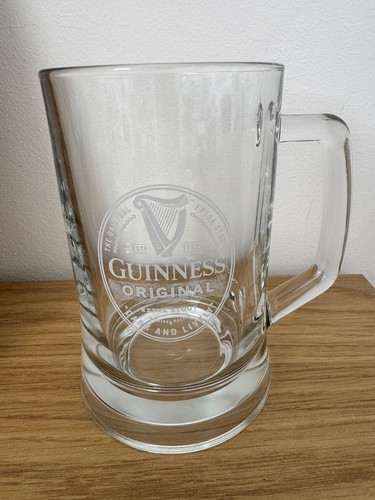 Guinness pint tankard glass - guinness,