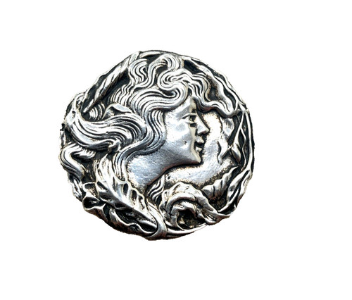 Art nouveau sterling silver - art,