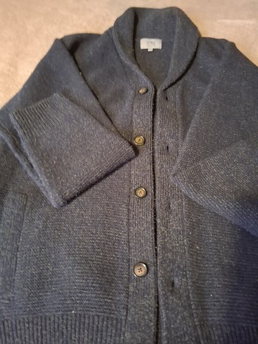 Men cardigan navy 2xl - navy,