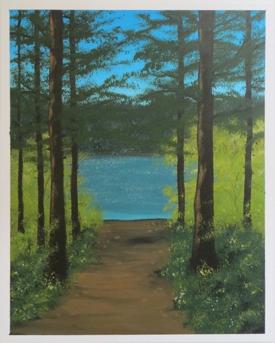 Original landscape woodland - original,