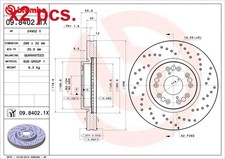 X2 PCS FRONT BRAKE DISC ROTOS
