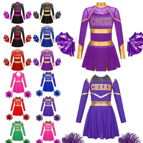 Girls cheer leader uniform - uk~,