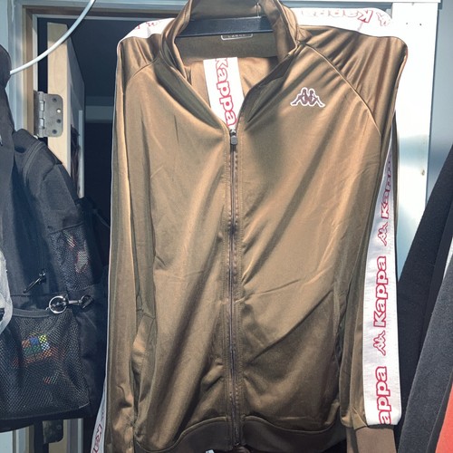 Brown kappa tracksuit large - brown,