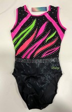 New Girls Gymnastic Darcy Leotard Size 38 ALA
