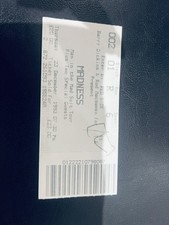 Madness 1993 Tour.  Man in the Mad Suit. Ticket Stub