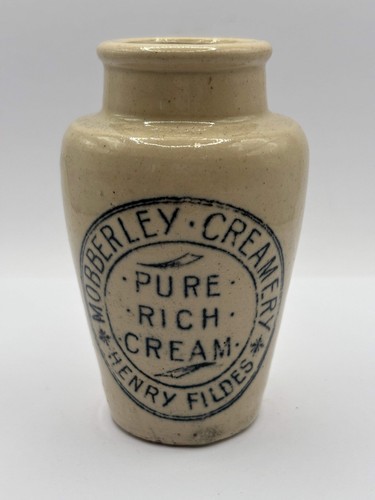 Old stoneware advertising