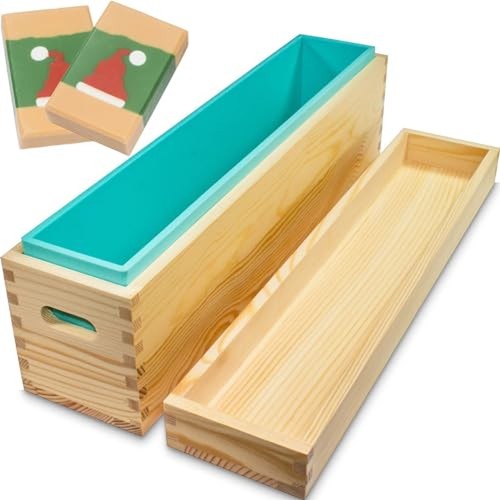 Tall skinny wooden soap - tall, molds