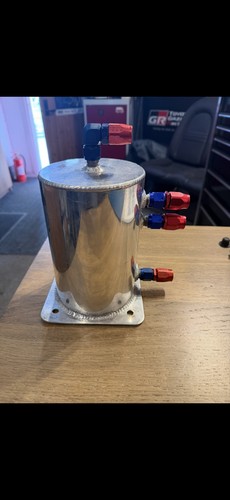 Aluminium fuel swirl pot - fuel,