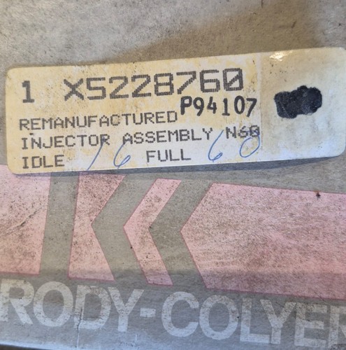 Detroit diesel fuel injector - fuel,