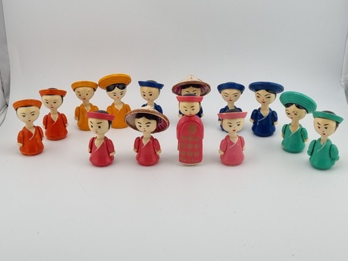 Vietnam mini dolls wooden - vietnam,