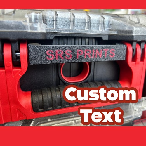 Custom tray labels for - tray,