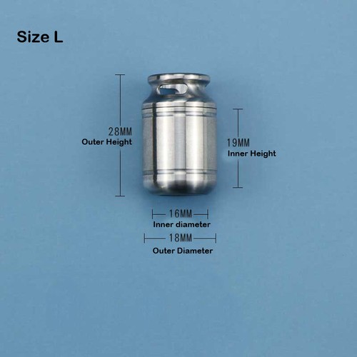 Mini titanium waterproof pill - mini,