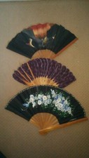 Ornate Oriental Hand Fans