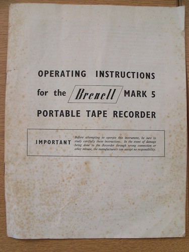 Instructions reel - reel, to