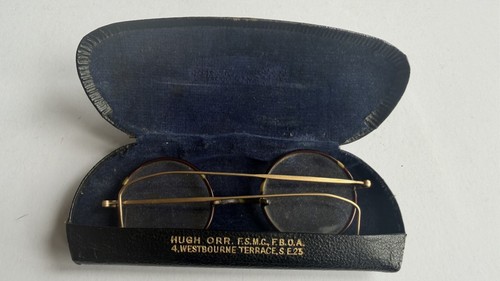 Antique round metal full rim - metal,