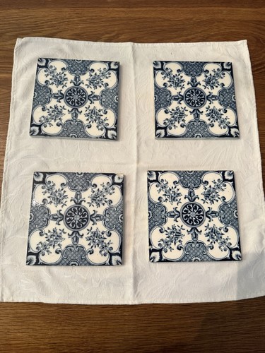 Antique edwardian tiles - antique,