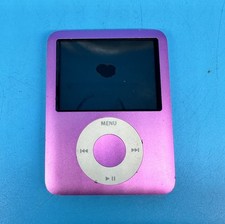 Apple iPod Nano A1236 3rd Generation 8GB MP3 Player Pink - Tested