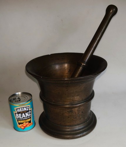 Bronze mortar and pestle - mortar,