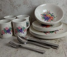Picnic Ware 16 Piece Melamine
