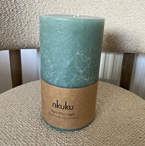 Nkuku rustic soy candle sage - nkuku,