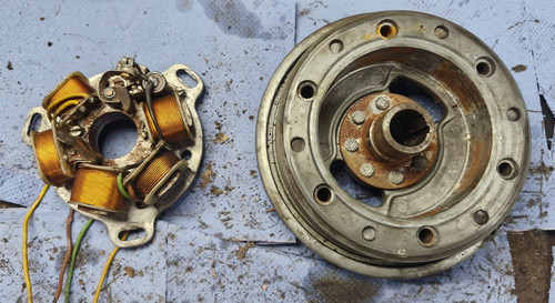 Lambretta flywheel and - flywheel,