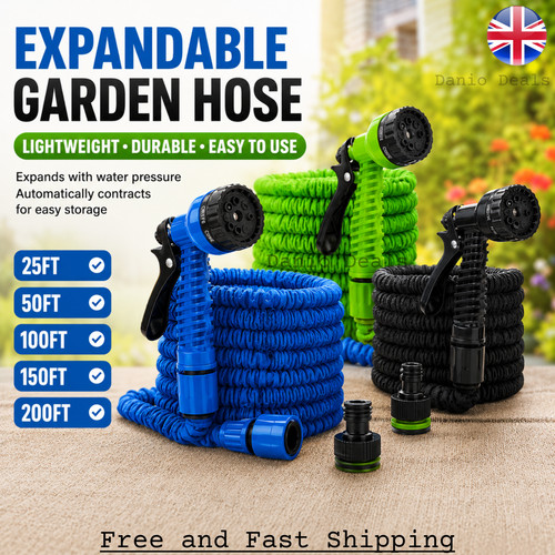 Expandable garden hose - expandable,