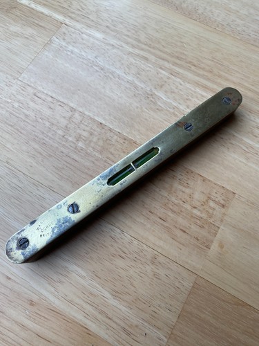 Vintage brass and rosewood