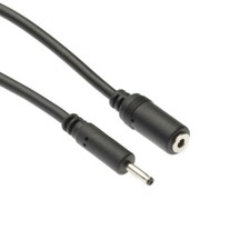 3m Extension Cable Black for