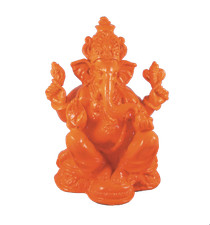 Orange Ganesh Ornament