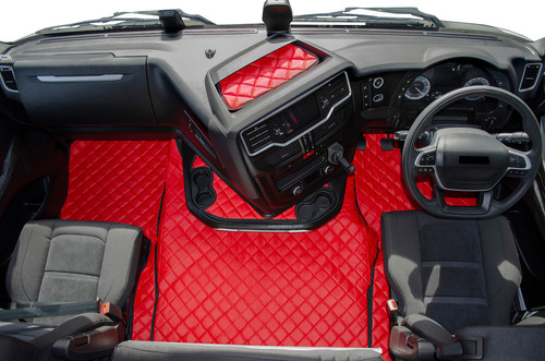 Truck eco leather floor - eco, mats