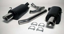 Jetex Performance Exhaust Back Boxes Twin Oval Tips for Volvo 850 V70 Turbo 4WD