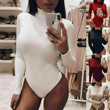 Ladies Plain Bodysuit High