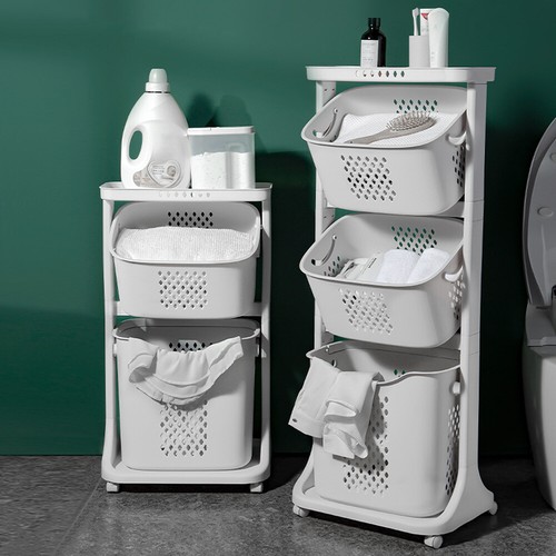 Tiers wheeled laundry - wheeled,