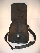 WORKMAN RADIO BAG BLACK CANVAS