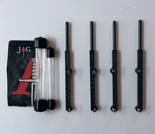 4 JAG Products Prolite Grey Steve Neville Snag Ears | 2 & 3 Rod Carp Set Up