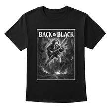 AC/DC Back In Black Classic Rock Unisex Adults & Kids T-Shirt