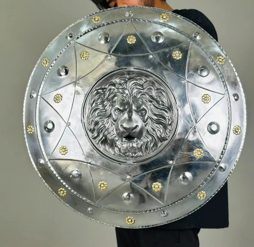 Medieval round lion - "medieval,