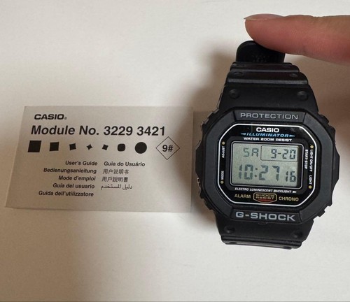 Casio shock black - casio,