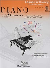 Piano Adventures All-In-Two Level 2B Lesson/Theory - 9781616776688