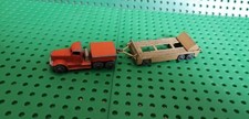 Vintage Matchbox Lesney No.15a Prime Mover and No.16a Super Atlantic Trailer