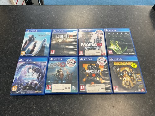 Playstation games bundle x8 - 4,