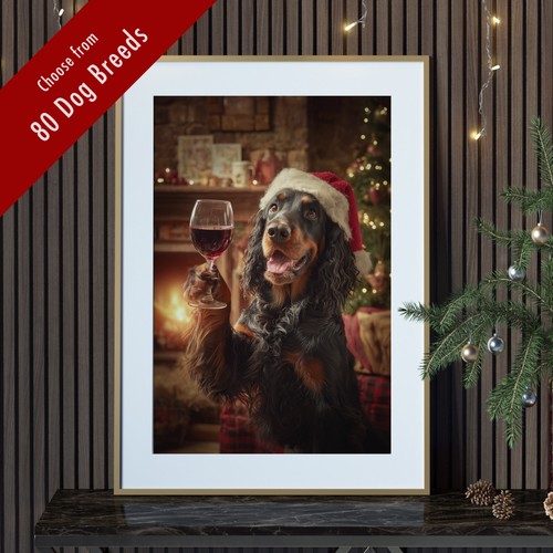 Funny dog christmas - funny,