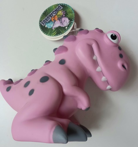 New pink plastic - plastic, dinosaur