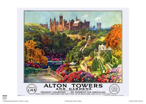 Alton towers derbyshire - towers,