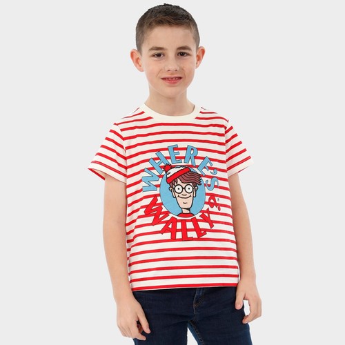 Where wally shirt for boys - where's, t-shirt