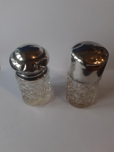 Antique silver topped - antique, cut