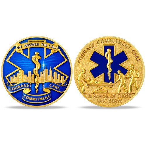 Ems paramedic challenge coin - paramedic,
