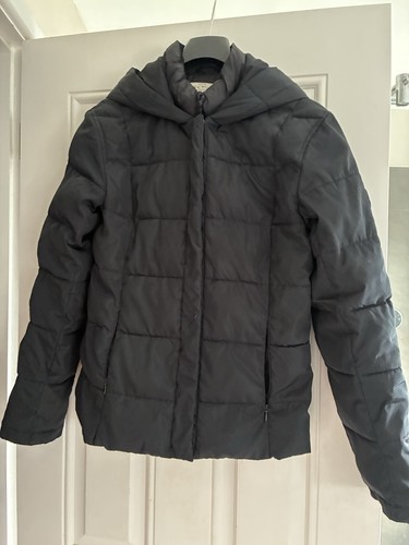 Jack wills black hooded padded - wills,